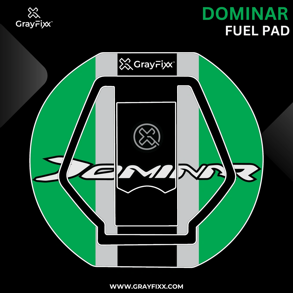 Dominar 250/400 Fuel Pad | Premium 3D Gel Fuel Pad, Pack of 1